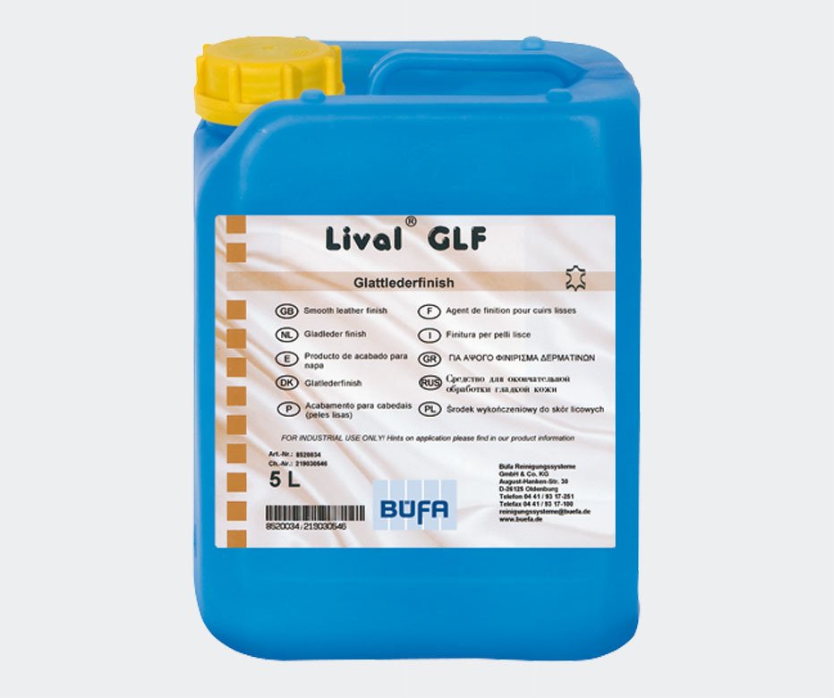 LİVAL GLF Yumuşak Deriler için Apreleme Kimyasalı